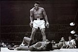 Unknown Artist Muhammad Ali vs. Sonny Liston painting
